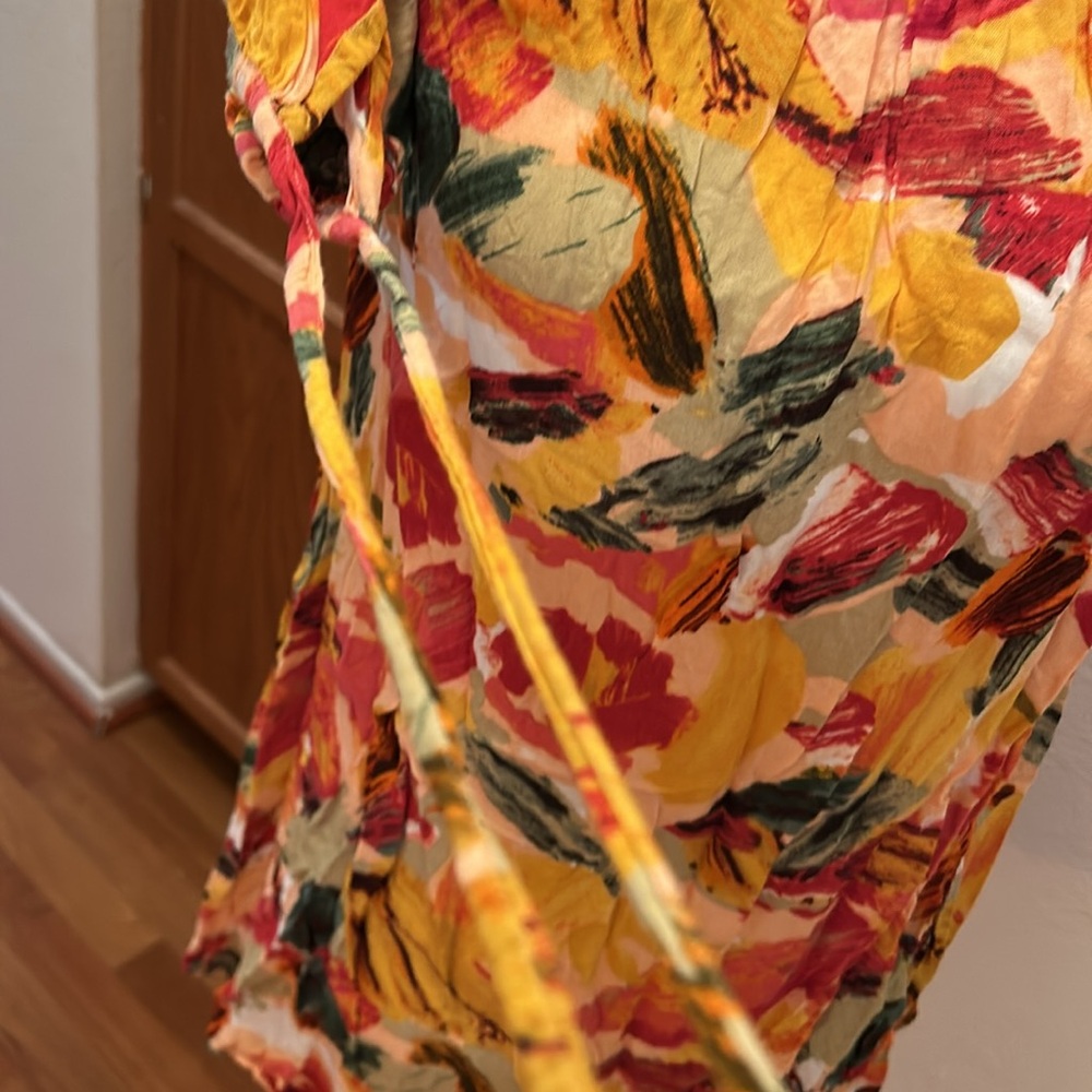 Cassee’s Floral Women’s Dress Small NWOT Bohemian Floral - Picture 10 of 14
